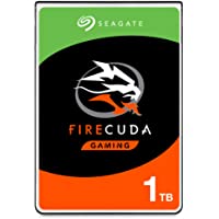 Seagate FireCuda- 1 TB- Disco duro interno híbrido- SSHD de alto rendimiento- 2-5 in- SATA- 6 GB-s- aceleración mediante…